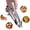 Color-320, variant on Nut Cracker, Heavy Duty Stainless Steel, Ergonomic Kitchen Tool, for Walnuts and Chestnuts, Modern Design, Essential Kitchen Gadget