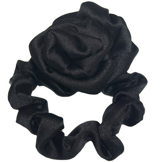 Women Hair Scrunchie Fashion Solid Color All-match Hair Rope Bobble Scrunchy