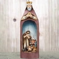 thumbnail image 5 of Virgin Of The Church Nativity Set Christmas Nativity Collection Resin Crafts Resin Craft Religious Decoration Nativity Scene Abstract Art Sculpture, 5 of 5
