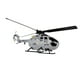 thumbnail image 4 of Helicóptero RC de 4 canales con luz LED, alimentado por USB, avión de inducción para niños Gris, 4 of 9