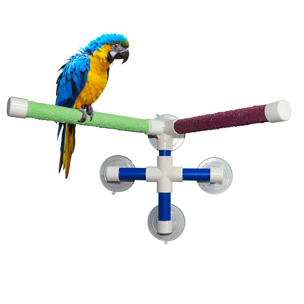 Parrot Cockatiel BATH 18 cm Clamps On Removeable Stainless Steel Bath Parakeet 