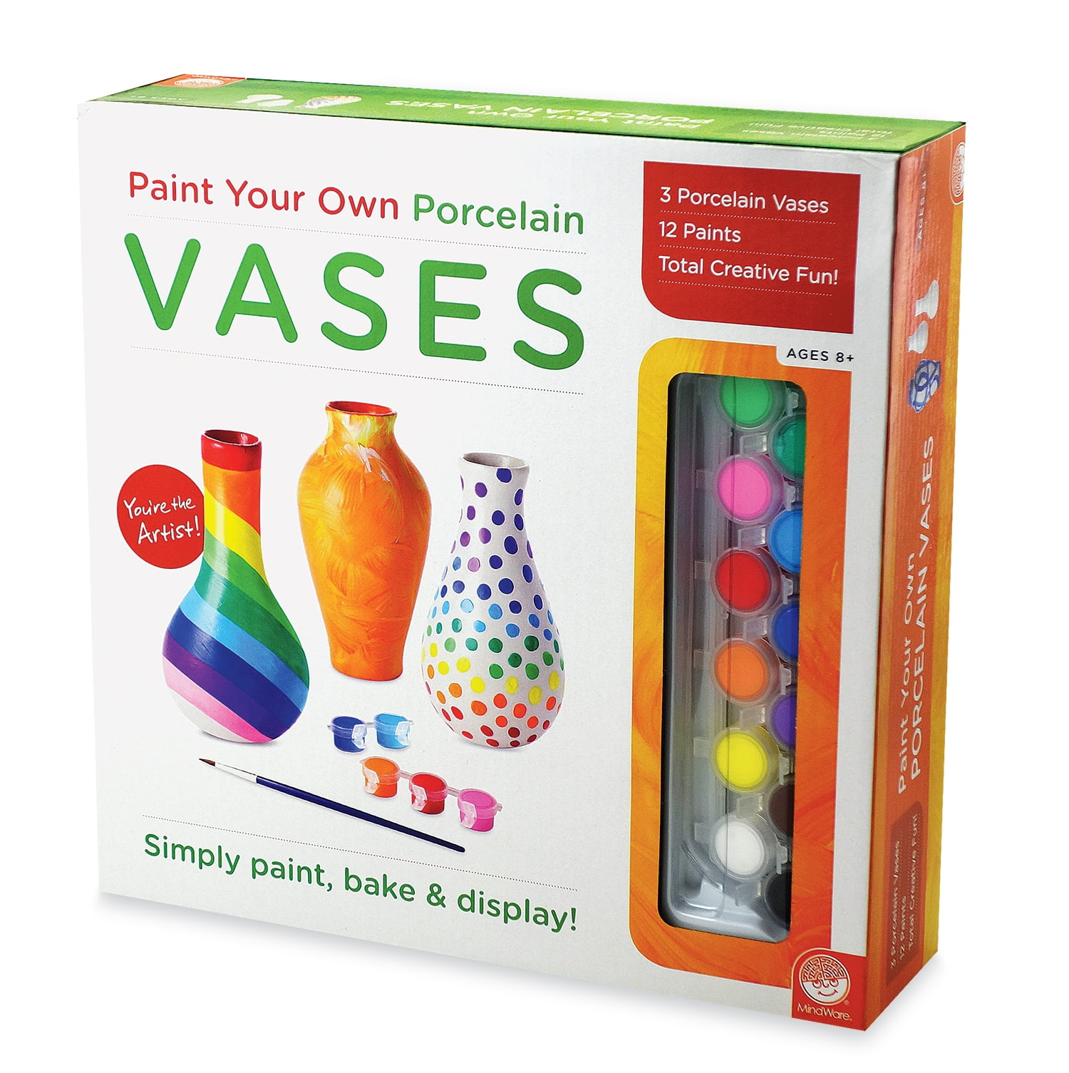 Paint Your Own Porcelain Vases Other Walmart Com