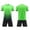 j41-Green, variant on LIIPEE Summer Outfits For Boys Athleisure Stripes Print Short Sleeve Tees Solid Color Shorts 2 Piece Set Kids Quick Drying Breathable Fashion Sports Outfit Sets,9-10 Years