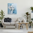 thumbnail image 3 of Stupell Industries White & Blue Bouquet Botanical & Floral Painting Gallery Wrapped Canvas Art Print Wall Art, 30 x 40, 3 of 8