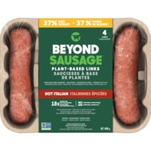 Saucisson italien épicé végétal Beyond Meat, 400g Saucisson italien épicé à base de plantes Beyond Meat, 400g