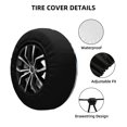 thumbnail image 4 of Cute Cartoon Spider Man Spare Tire Cover Wheel Protectors For Trailer Rv Suv Truck Camper Travel Fits For Tire Diameter 17 Inch, 4 of 7