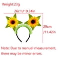 thumbnail image 2 of Ticikt Sunflower Hairband, Women Floral Headband Decorative Hair Clasp, Party Hair Accessory for Vacation, 2 of 2