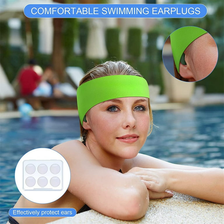 NOGIS 60 Pieces Ear Covers Waterproof Baby Shower Swimming Ear