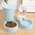 thumbnail image 4 of Alimentador automático para mascotas de 800mL, dispensador de agua de plástico de gran capacidad para perros y gatos, juego de alimentadores, 4 colores, 2 estilos, tazón de comida integrado para, 4 of 7