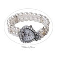 thumbnail image 4 of TIHLMK Watches for Women Quartz Watch with Imitation Pearl Strap Heart Shaped Watch Dial Women's Wristwatch Woens Gift Valentine's Day Gift, 4 of 6
