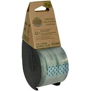 Earth Hugger Bandit Packaging Tape in Recycled Content Dispenser, 2" x 55 Yards