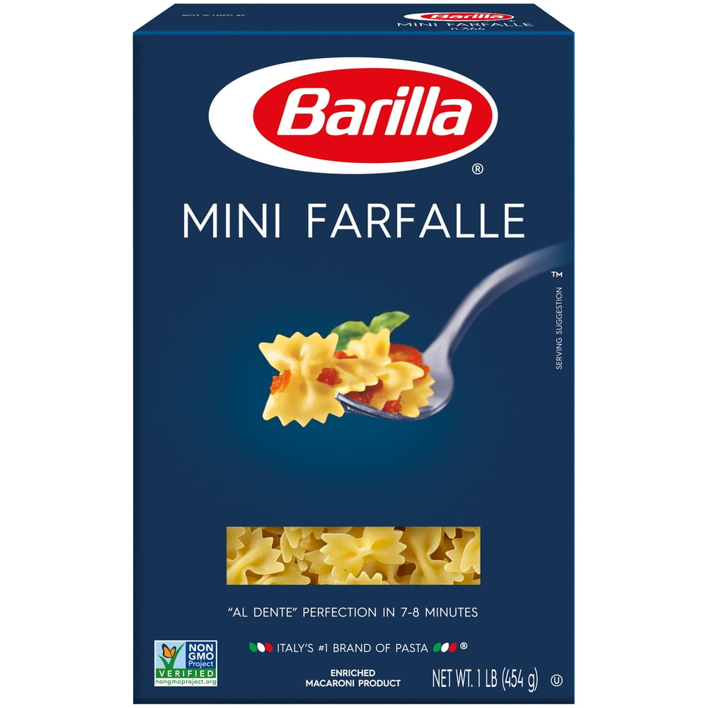 Barilla® Classic Blue Box Mini Farfalle Pasta, 16 oz