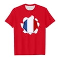 thumbnail image 4 of TZEWGL Cute Shirt For Kid Sport Prints Short Sleeve Round Neck Basic Clothes For Newborns size 8-9T, 4 of 5
