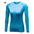 thumbnail image 2 of Sonducket Camiseta con cuello redondo, ropa interior térmica básica, camiseta de manga larga de secado rápido, ropa térmica agradable para la piel, Prendas para la parte del cuerpo Azul METRO Sonducket AP013225-17, 2 of 6