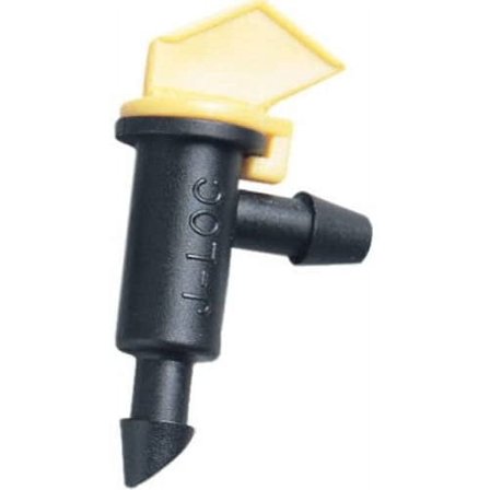 Raindrip Flag Drip Emitter 124010B - 4 GPH - 10 Count, Yellow