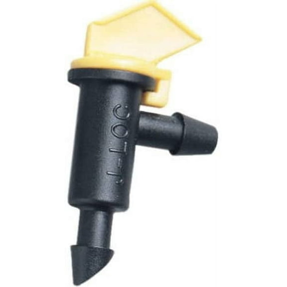 Raindrip Flag Drip Emitter 124010B - 4 GPH - 10 Count, Yellow