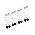 thumbnail image 4 of QccHieUs 8 Pieces Golf Ladder Balls,Toy Dia 4.2 cm Golf Game Indoor or Outdoor Activities Black and White, 4 of 9