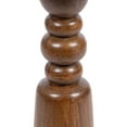 thumbnail image 6 of Kate and Laurel Tirollo Modern Round Drink Table, 10 x 10 x 22, Walnut Brown, Living Room Accent Pedestal Table with Turned Base for Use as Indoor Plant Stand, 6 of 8