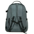 thumbnail image 5 of KAUKKO Vintage Casual polyster and Leather Rucksack Backpack (Nylon Grey), 5 of 5