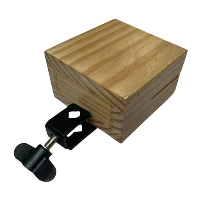 lionlar Cloche de Vache Instrument en Bois Bruit pour Rassemblements Concerts École