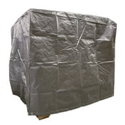 4 Ft. x 5 Ft. x 4 Ft. Heavy Duty Silver Poly Pallet Cover