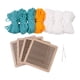 thumbnail image 1 of Juego de ganchos de pestillo para posavasos, juego de posavasos multifunción para bordado de ganchillo Verde, 1 of 9