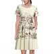 thumbnail image 1 of Disketp Wild West Desert With Cowboys para Vestido de Manga Corta para Mujeres, Vestidos de Verano para Mujeres, Casual y Holgado para la Playa, 1 of 6