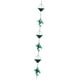 thumbnail image 2 of Cadena para canaletas de Cadenas para captación de agua de Cadenas para canaletas exteriores para bajantes de para cobertizos y patios Verde, 2 of 8