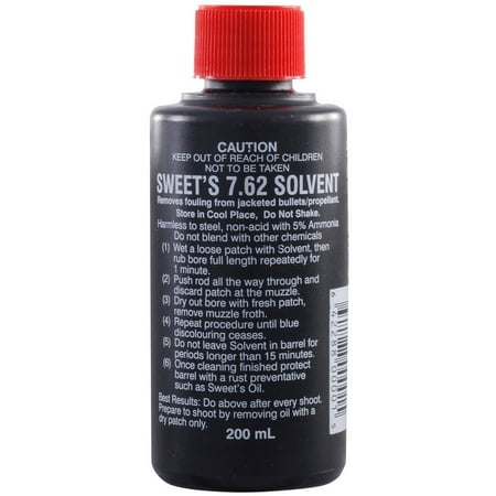Sweet 7.62 Bore Cleaning Solvent (Best Ar 15 Cleaning Solvent)