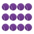 thumbnail image 1 of Uxcell 12 Pcs Pelotas de Tenis Precutadas para Andadores, Accesorios Universales de Pelotas Deslizantes Precutadas para Protección de Patas de Muebles y Pisos, Púrpura, 1 of 6
