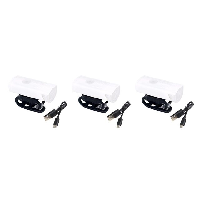 Eigraketly Nuevo bicicleta luces traseras delanteras bicicleta de montaña noche ciclismo faro USB LED advertencia de seguridad luz trasera accesorios Type4 NO4 Eigraketly CBP102124