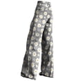 thumbnail image 7 of Women's Casual Pants Wide Leg Pants Women'S High Waisted Flower Patterned Pants Lightweight And Loose Casual Colorful Pants Heavyweight Pants,Gray Women's Casual Pants XXL, 7 of 7