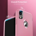 thumbnail image 4 of Case Compatible with iPhone XR Case, Soft-Touch Finish of The Liquid Silicone Exterior Feels, 4 of 5
