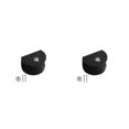 thumbnail image 1 of Soporte de pared Cateissary 10pcs set antideslizante Dispositivo de elevación Asiento semicírculo negro M, 1 of 6