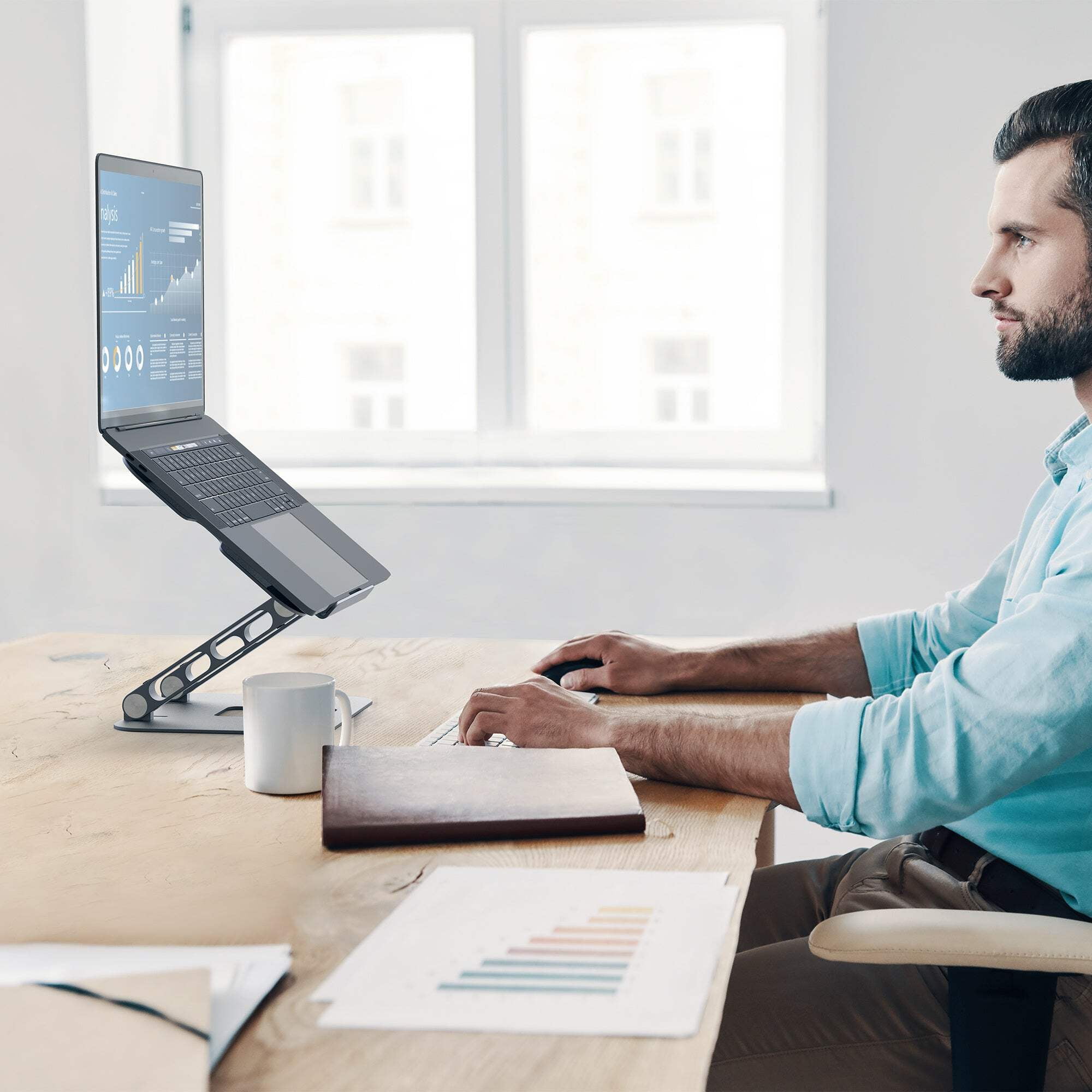 j5create Multi-Angle Laptop Stand, JTS127