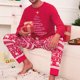 thumbnail image 1 of Familia rojo padre hijo vestido Casual árbol impreso cintura elástica ropa de dormir traje FLhrweasw Nuevo, 1 of 9