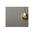 thumbnail image 3 of Nautical India Mid Century Modern Wall Lamp Mounted Sconce 1-Light Minimalist Raw Brass Fixture for Bedroom Vanity Light, 3 of 3