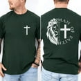 thumbnail image 4 of Man of Faith T-Shirt – Double Sided Christian Graphic Tee, Inspirational Aesthetic Shirt, Faith Based Apparel, Unisex Gift for Men and Women, 4 of 7