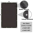 thumbnail image 5 of Leaf Net Pool Cover,Protective Mesh Cover with Reinforcement Edge and Rope,All-Weather Outdoor Cover for Inground and Above Ground Swimming Pools, Cuttable Rectangle Shape (16.4x32.8ft), 5 of 5