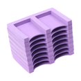 thumbnail image 2 of Organizador de Bandeja de Pintura de Diamante con 16 Ranuras, Bandeja de Accesorios de Pintura de Diamante, Kits de Herramientas de Pintura de Diamant Violeta Macarena Bandeja de pintura de diamante, 2 of 8
