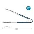 thumbnail image 3 of Pinzas New Star Foodservice Multiusos 30 cm Acero Inoxidable Azul, 3 of 8