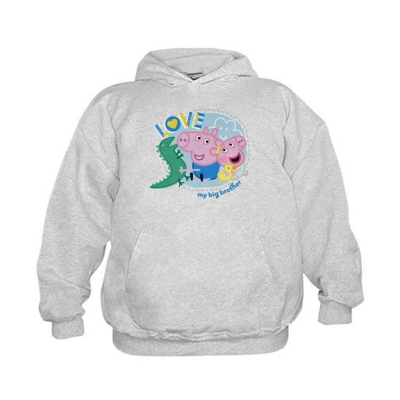 CafePress - Peppa Pig: Love My Big Brother - Kids Hooded Sweatshirt, Classic Hoodie