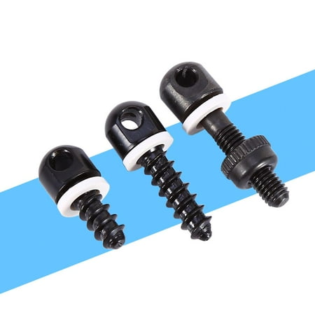 Shotgun Swivel Set (3PC Sling Swivel Screws,Swivel Sling Wood Screw Studs, Gun Sling Mounting Kit Sling Swivel Studs Screws Set Hunting Set for Rifles & Shotguns Swivel Stud)