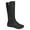 BLACK, variant on DREAM PAIRS Women's Faux Fur Knee High Boot BLACK 9.5