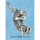 Sterling Silver Charme de Loutre de Mer Tenant une Puce Opale – image 1 sur 1