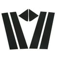 thumbnail image 2 of Car Window Pillar Sticker, Pillar Post Trim Durable  For Car Replacement For  Charger 2006-2010, 2 of 8