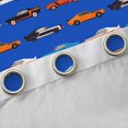 thumbnail image 4 of Castle Fairy Cartoon Car Boy Curtains Pack of 2 (42x84 Each),Car Theme Curtains Blackout,Transportation Theme Bedroom Curtains,Super Cozy Room Decor, 4 of 6