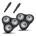 thumbnail image 1 of Pack Of 2 Rq11 Replacement Heads For Philips Sensotouch 2d Shavers, 1 of 5