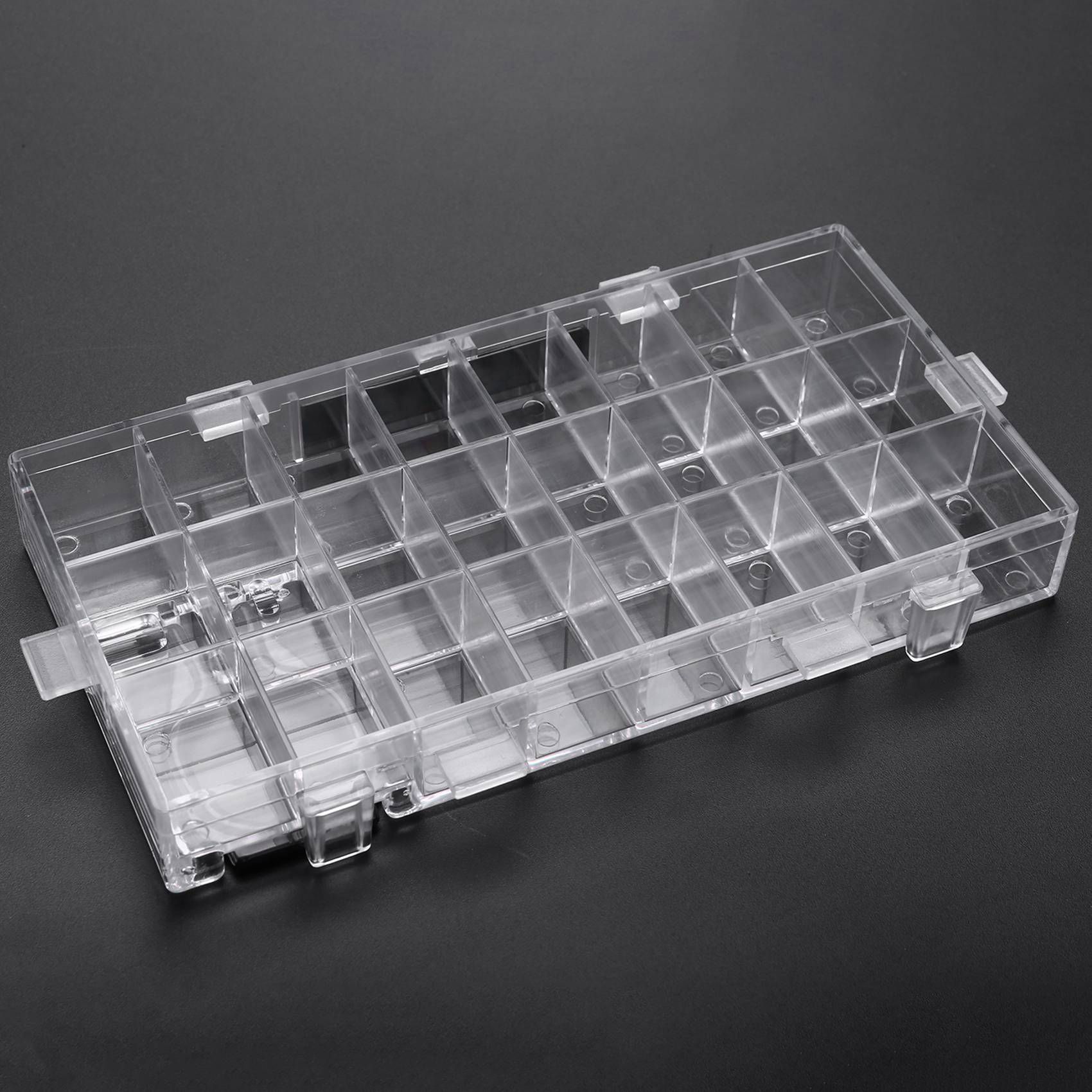 2X 24-Well Airtight Leak Watercolor Paint Palette Box for Watercolors Half Pans, Acrylic, Gouache and Oil Paint