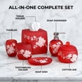 thumbnail image 2 of Decozen Bathroom Accessories Set 6-Piece Vanity Decor Gifts for Mom, 2 of 6